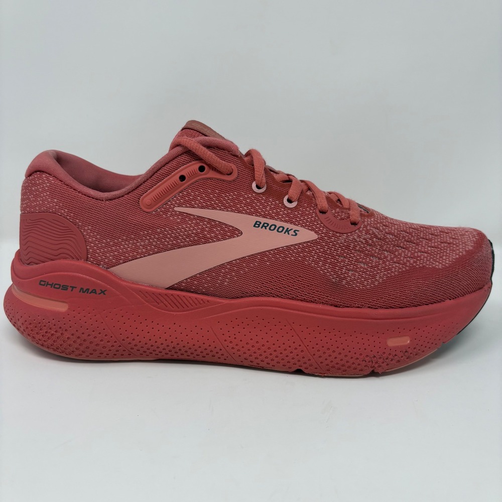 Brooks Ghost Max Women's Size 9.5 Rose Pink Running Shoes (1203951B633)